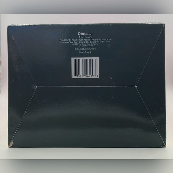 Coca-Cola Town Square Collection City Hall Christmas Village - Picture 6 of 6